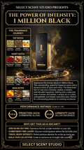 Paco Rabanne 1 Million Black Decant fragrance decant - Select Scent Studio