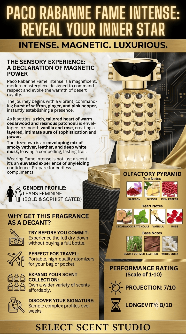 Paco Rabanne Fame Intense - Decant fragrance decant - Select Scent Studio
