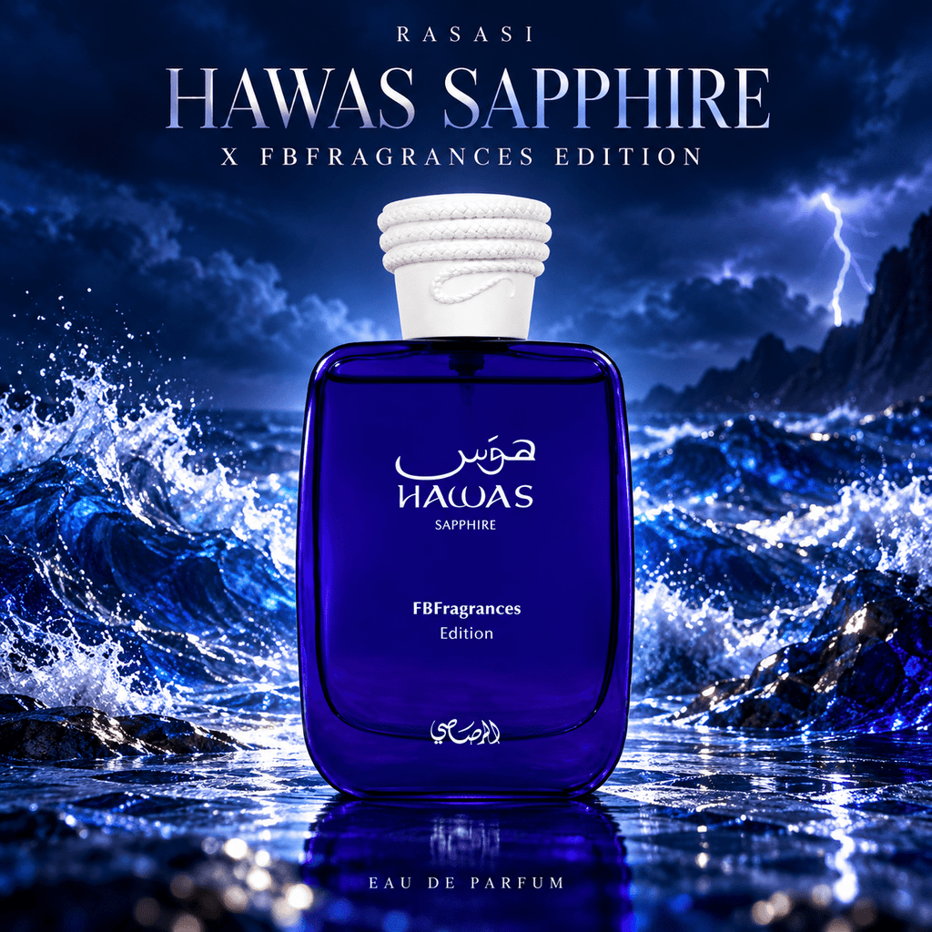 Rasasi Hawas Sapphire X FBFragrances Edition Eau de Parfum Spray – Fragrance Decant fragrance decant - Select Scent Studio