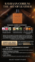 Rayhaan Corium - Decant fragrance decant - Select Scent Studio