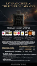 Rayhaan Obsidian- Decant fragrance decant - Select Scent Studio