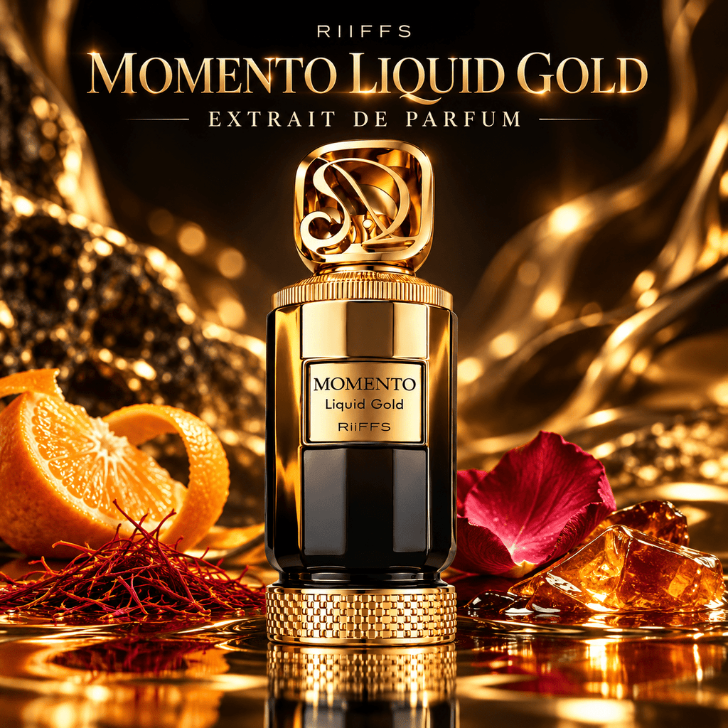 Riiffs Momento Liquid Gold Extrait de Parfum – Fragrance Decant fragrance decant - Select Scent Studio