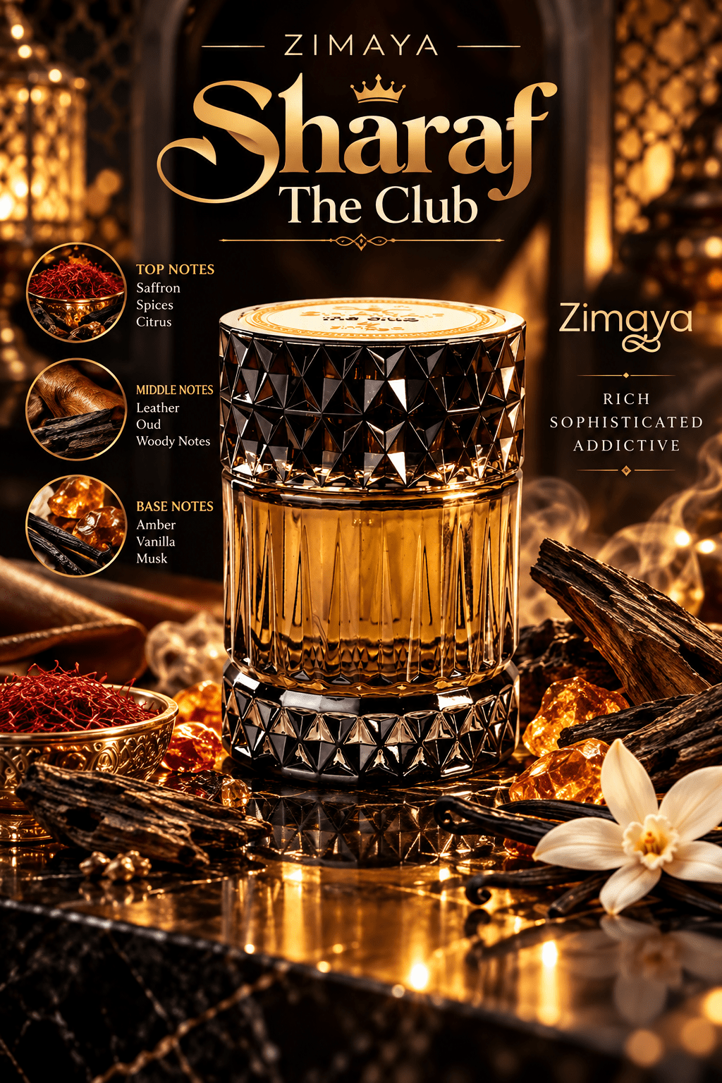 Sharaf The Club Zimaya - Decant fragrance decant - Select Scent Studio
