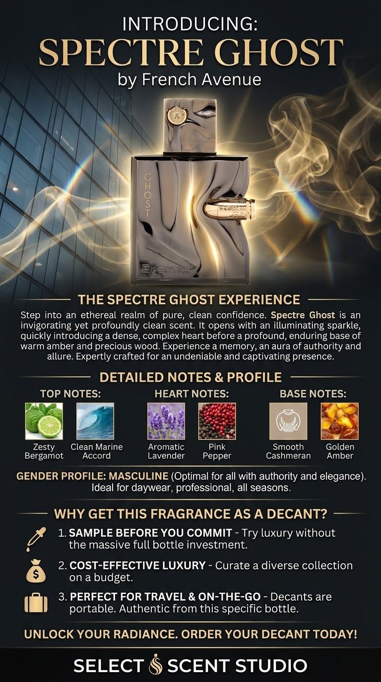 Spectre Ghost by French Avenue - Decant fragrance decant - Select Scent Studio
