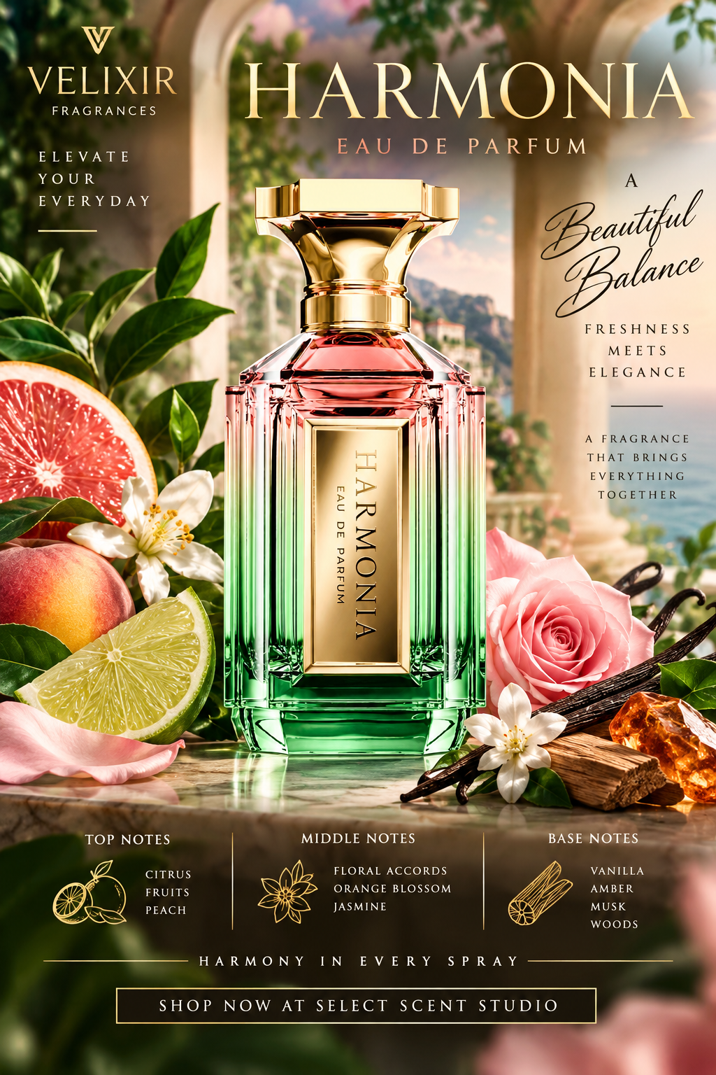 Velixir Harmonia - Decant fragrance decant - Select Scent Studio